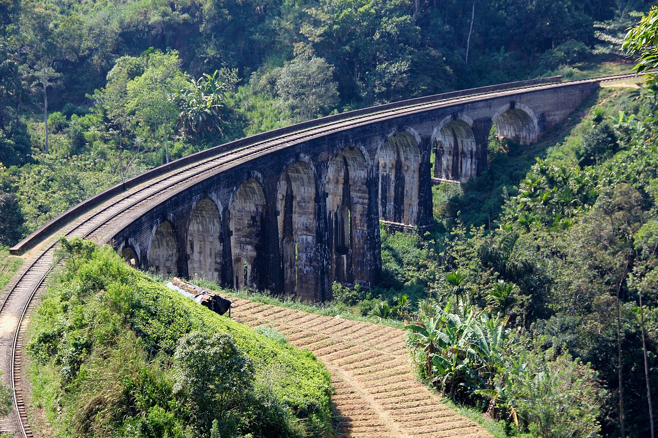Nine Arch Bridge in Ella on the Sri Lanka Ramayana Trail