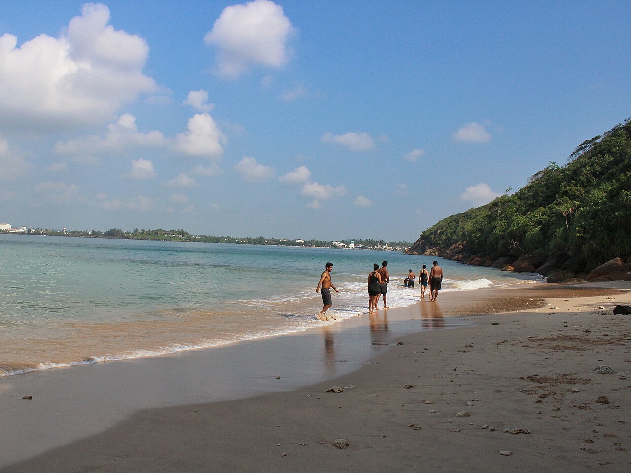 Sandy south-coast beach near Galle