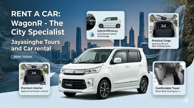Аренда Suzuki Wagon R на Шри-Ланке