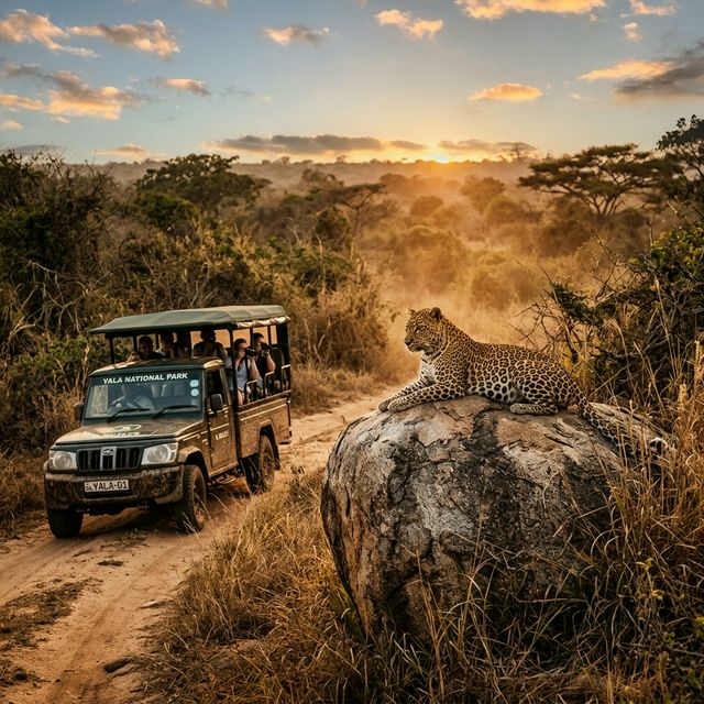Yala National Park Safari - leopards, elephants and 4x4 jeep tour